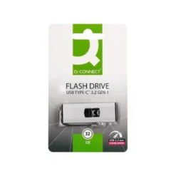 MEMORIA USB Q-CONNECT FLASH DRIVE 32 GB 3.2 TIPO C