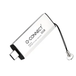 MEMORIA USB Q-CONNECT FLASH DRIVE 32 GB 3.2 TIPO C