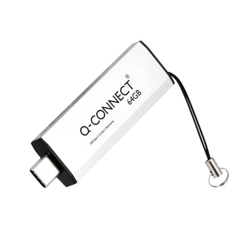 MEMORIA USB Q-CONNECT FLASH DRIVE 64 GB 3.2 TIPO C