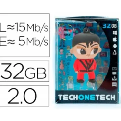 MEMORIA USB TECH ON TECH PENDRIVE 32GB MJ THRILLER