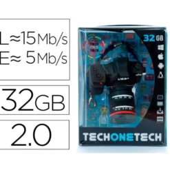 MEMORIA USB TECH ON TECH PENDRIVE 32GB CAMARA FOTOS DX