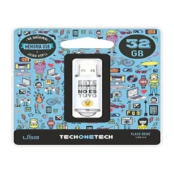 MEMORIA USB TECHONETECH FLASH DRIVE 32 GB 2.0 NO ES TUYO