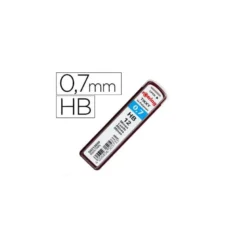 MINAS ROTRING GRAFITO 0,7 MM HB ESTUCHE DE 12 MINAS