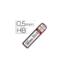 MINAS ROTRING GRAFITO 0,5 MM HB ESTUCHE DE 12 MINAS