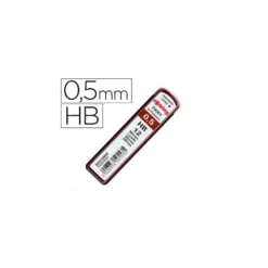 MINAS ROTRING GRAFITO 0,5 MM HB ESTUCHE DE 12 MINAS