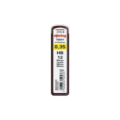MINAS ROTRING GRAFITO 0,35 MM HB ESTUCHE DE 12 MINAS