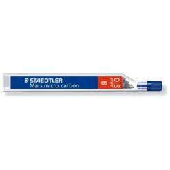 Minas Staedtler Mars Micro 0,5 mm B grafito Tubo con 12 unidades