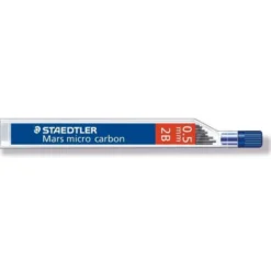 Minas Staedtler Mars Micro 0,5 mm 2B grafito Tubo con 12 unidades