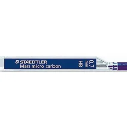 Minas Staedtler Mars Micro 0,7 mm H grafito Tubo con 12 unidades