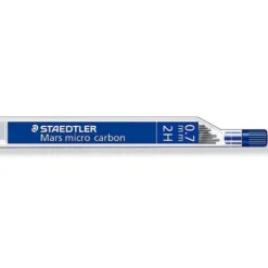 Minas Staedtler Mars Micro 0,7 mm 2H grafito Tubo con 12 unidades