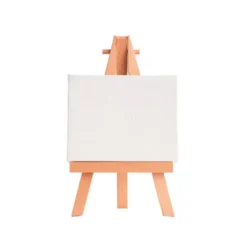 MINI LIENZO CON CABALLETE LIDERPAPEL 6X8 CM GRAMAJE 280G/M2 CERTIFICADO FSC