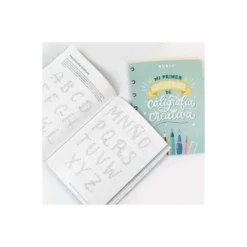 MI PRIMER CUADERNO DE CALIGRAFIA CREATIVA RUBIO ENCUADERNACION RUSTICA 108 PAGINAS 205X265 MM