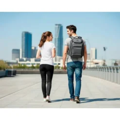 MOCHILA ANTARTIK BLOK 4 COMPARTIMENTOS COLOR GRIS 460X200X320 MM