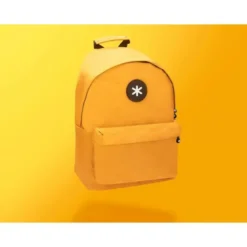MOCHILA ANTARTIK CON ASA Y BOLSILLOS CON CREMALLERA COLOR MOSTAZA 310X160X410 MM