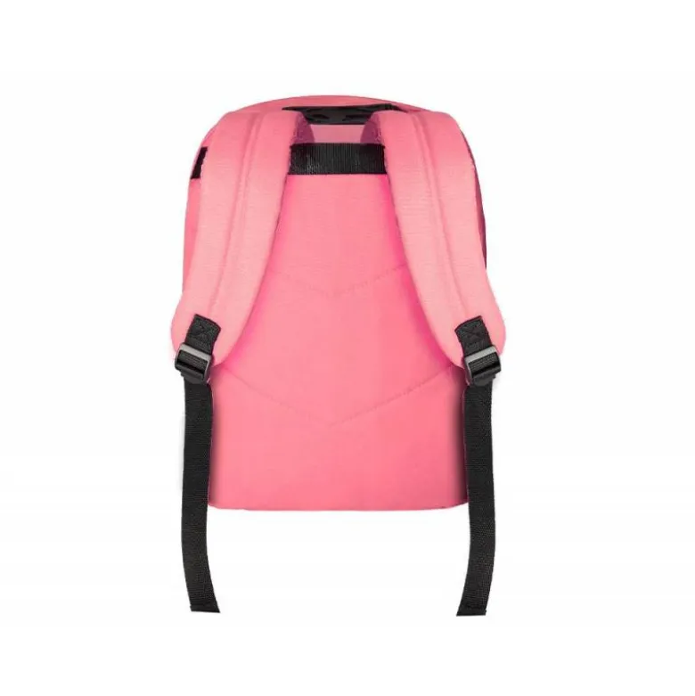 MOCHILA ANTARTIK CON ASA Y BOLSILLO FRONTAL CONCREMALLERA COLOR CORAL 320X140X430 MM