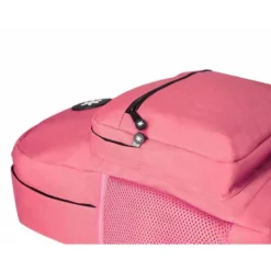 MOCHILA ANTARTIK CON ASA Y BOLSILLO FRONTAL CONCREMALLERA COLOR CORAL 320X140X430 MM