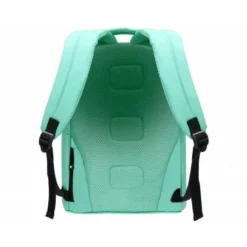 MOCHILA ANTARTIK CON ASA Y BOLSILLOS CON CREMALLERA COLOR VERDE MENTA 310X160X410 MM