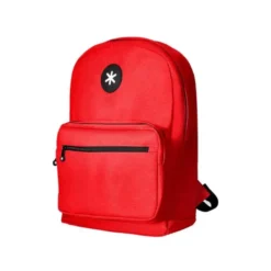 MOCHILA ANTARTIK CON ASA Y BOLSILLO FRONTAL CON CREMALLERA COLOR ROJO 320X140X430 MM