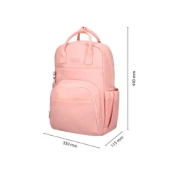 MOCHILA ANTARTIK GLOW BAGS CON ACOLCHADO PARA PORTATIL 15" ROSA 25 L 440X150X310 MM