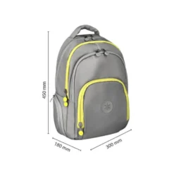 MOCHILA ANTARTIK MULTIBOLSILLO 19L COMPARTIMENTO PARA PORTATIL Y TABLET COLOR GRIS 450 X 160 X 300 MM