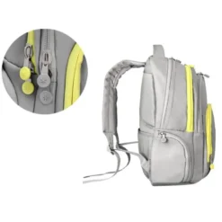 MOCHILA ANTARTIK MULTIBOLSILLO 19L COMPARTIMENTO PARA PORTATIL Y TABLET COLOR GRIS 450 X 160 X 300 MM