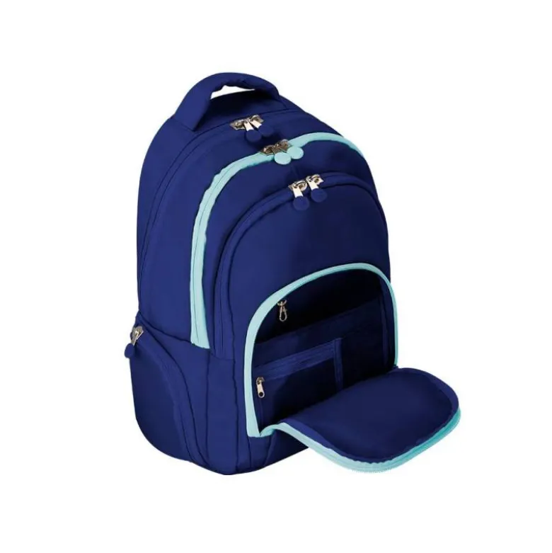 MOCHILA ANTARTIK MULTIBOLSILLO 19L COMPARTIMENTO PARA PORTATIL Y TABLET COLOR AZUL MARINO 450 X 160 X 300 MM