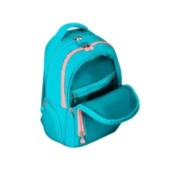 MOCHILA ANTARTIK MULTIBOLSILLO 19L COMPARTIMENTO PARA PORTATIL Y TABLET COLOR AZUL TURQUESA 450 X 160 X 300 MM