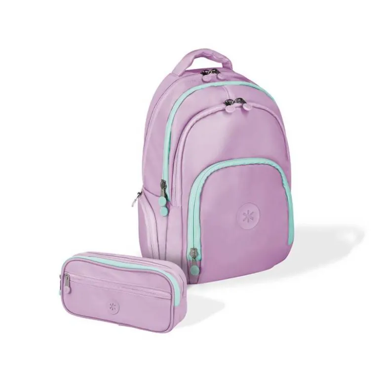 MOCHILA ANTARTIK MULTIBOLSILLO 19L COMPARTIMENTO PARA PORTATIL Y TABLET COLOR MORADO 450 X 160 X 300 MM