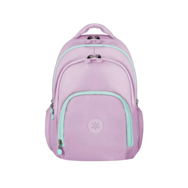 MOCHILA ANTARTIK MULTIBOLSILLO 19L COMPARTIMENTO PARA PORTATIL Y TABLET COLOR MORADO 450 X 160 X 300 MM