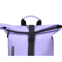 MOCHILA ANTARTIK ROLL PACK WATERPROOF ENROLLABLE GRAN CAPACIDAD COLOR LAVANDA 480X130X280MM
