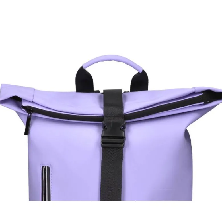 MOCHILA ANTARTIK ROLL PACK WATERPROOF ENROLLABLE GRAN CAPACIDAD COLOR LAVANDA 480X130X280MM