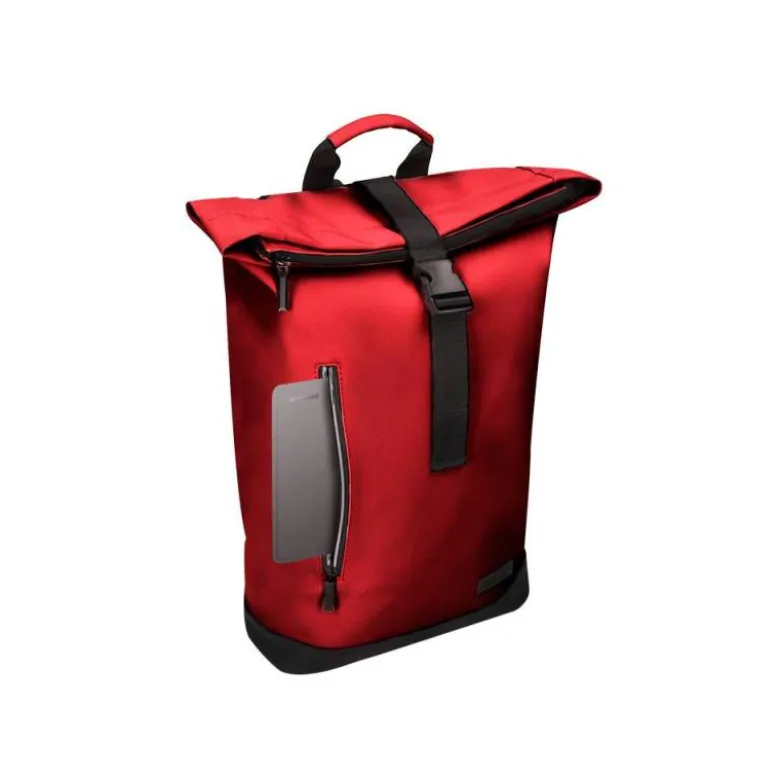 MOCHILA ANTARTIK ROLL PACK WATERPROOF ENROLLABLE GRAN CAPACIDAD GRANATE 480X130X280 MM