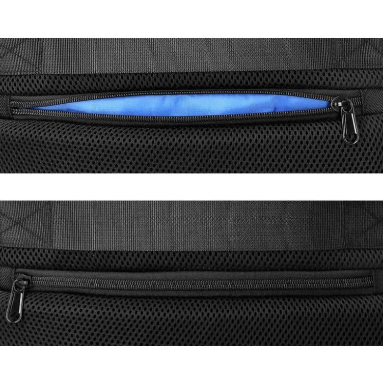 MOCHILA ANTARTIK SLIM 3 COMPARTIMENTOS COLOR NEGRO 450X150X330 MM