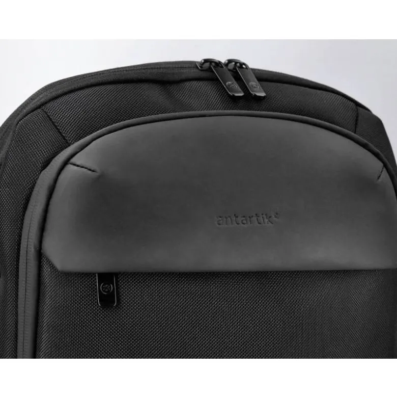 MOCHILA ANTARTIK SLIM 3 COMPARTIMENTOS COLOR NEGRO 450X150X330 MM