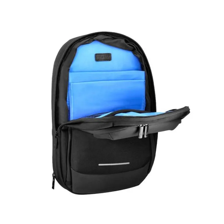 MOCHILA ANTARTIK SLIM 3 COMPARTIMENTOS COLOR NEGRO 450X150X330 MM