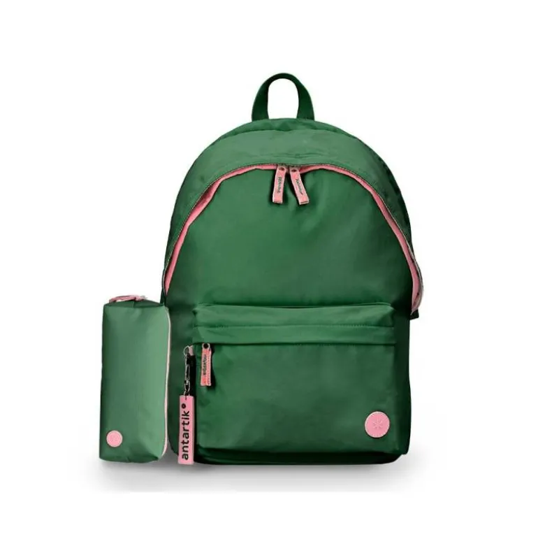 MOCHILA ANTARTIK TEENS 20L COMPARTIMENTO PARA PORTATIL COLOR VERDE 420 X 160 X 300 MM