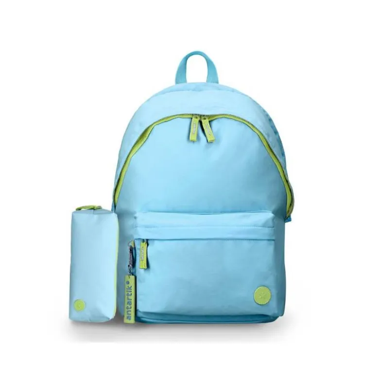 MOCHILA ANTARTIK TEENS 20L COMPARTIMENTO PARA PORTATIL COLOR TURQUESA 420 X 160 X 300 MM
