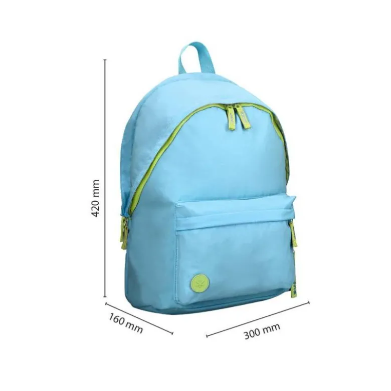 MOCHILA ANTARTIK TEENS 20L COMPARTIMENTO PARA PORTATIL COLOR TURQUESA 420 X 160 X 300 MM
