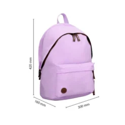 MOCHILA ANTARTIK TEENS 20L COMPARTIMENTO PARA PORTATIL COLOR MORADO 420 X 160 X 300 MM