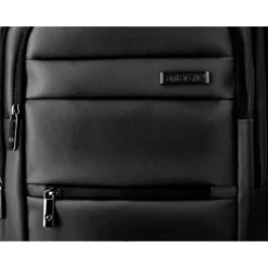 MOCHILA ANTARTIK VOLT 5 COMPARTIMENTOS COLOR NEGRO INTERIOR ROJO 450X180X330 MM