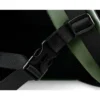 MOCHILA ANTARTIK VOLT 5 COMPARTIMENTOS COLOR VERDE MILITAR INTERIOR NARANJA 450X180X330 MM