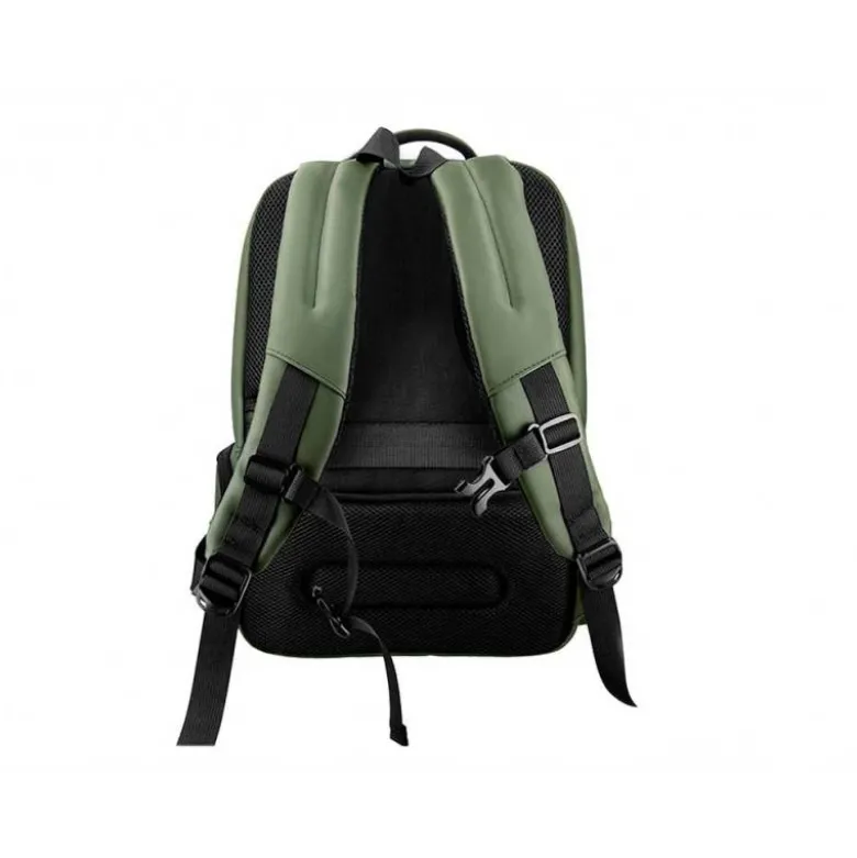 MOCHILA ANTARTIK VOLT 5 COMPARTIMENTOS COLOR VERDE MILITAR INTERIOR NARANJA 450X180X330 MM