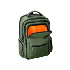 MOCHILA ANTARTIK VOLT 5 COMPARTIMENTOS COLOR VERDE MILITAR INTERIOR NARANJA 450X180X330 MM