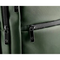 MOCHILA ANTARTIK VOLT 5 COMPARTIMENTOS COLOR VERDE MILITAR INTERIOR NARANJA 450X180X330 MM