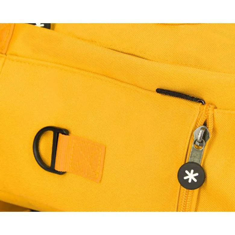Mochila Escolar Antartik Amarillo 30x11,5x39 cm