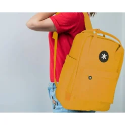 Mochila Escolar Antartik Amarillo 30x11,5x39 cm