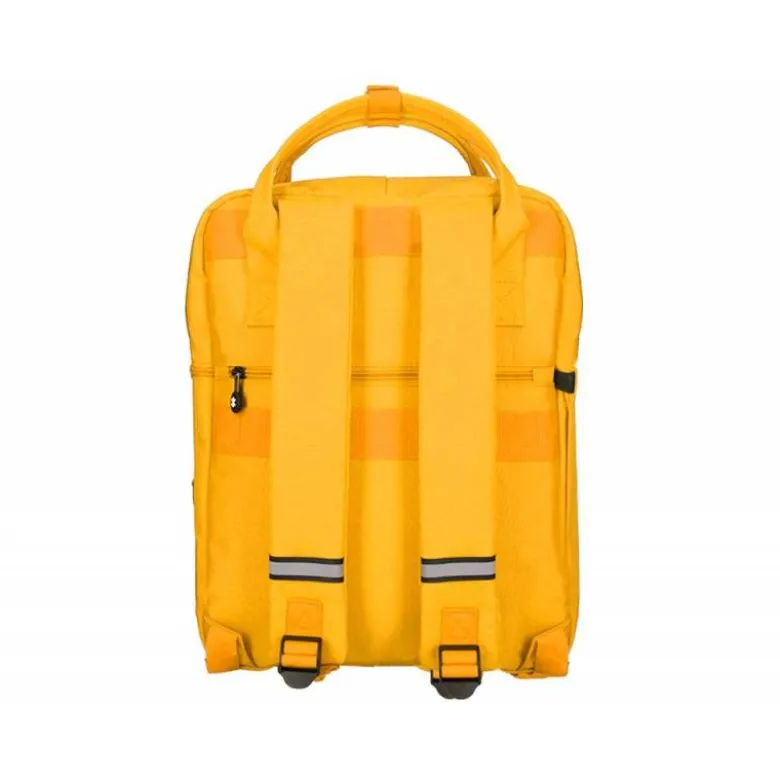 Mochila Escolar Antartik Amarillo 30x11,5x39 cm