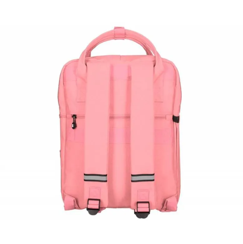 Mochila Escolar Antartik Coral 30x11,5x39 cm
