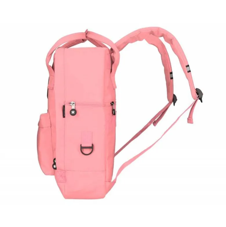 Mochila Escolar Antartik Coral 30x11,5x39 cm