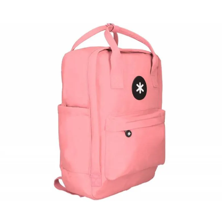 Mochila Escolar Antartik Coral 30x11,5x39 cm